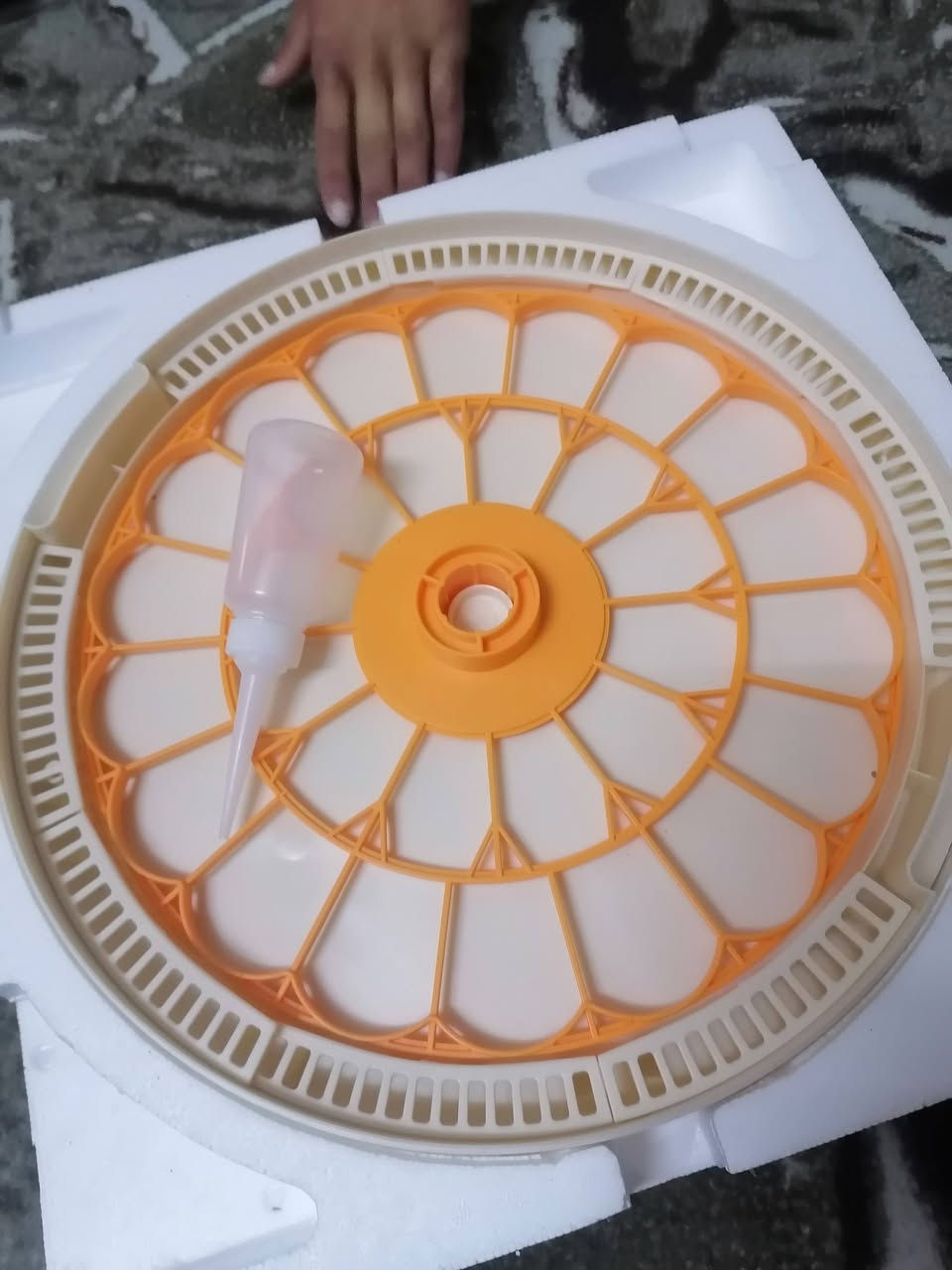 فقاسه جديد ما مستعمل للبيع تسع 30 بيضه فول تماتيك وسونار درجات الحرارة ورطوبه السعر 80 الف بيه مجال الطيبين


**إذا كنت صاحب هذا الإعلان وتريد حذفه لأي سبب، رجاءا أرسل رسالة إلى الدعم الفني**