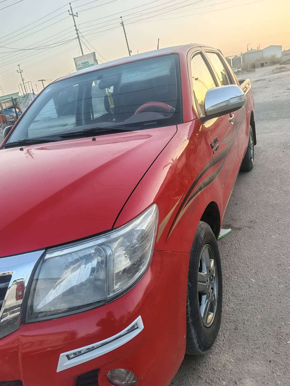 سلام عليكم بيك اب هايلوكس موديل 2015 كفالة رقم بابل سعر 220 المكان البصرة ***********
