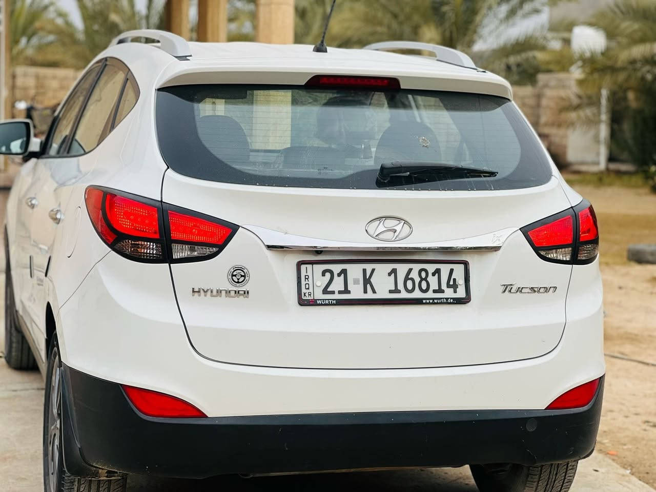 سيارة توسان خليجية موديل2012 سليمانية مكفولة من الصبغ والضرر محرك كير مكفولات السعر 137.موبايل ***********.
