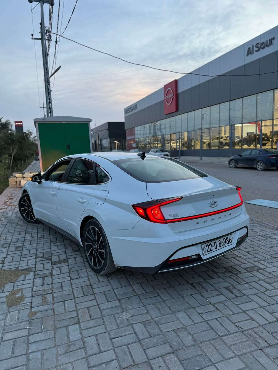 السلام عليكم ❤
سوناتا 2021 وارد أمريكي 
صور الحدث + السونار بالمنشور ... 
1-تحكم ستيرن جهتين ✅
2- تبريد ✅
3- ويل كروم 
4- اشاير بالمري + مري شفط
5- سايد بريك بصمه
6- سويج
7- محرك 2500 سمارت
8-  4 أنظمة قيادة
9- اوتو هولد
10- كير و محرك 1/1 ✅ شرط 
11-السياره ماشيه 57 الف مايل
       سيارة جديدة
12- كشنات مخمل
13- رقم اربيل الدولي
14- اللون ابيض 
15-تحديد مسار
16- رادار
17- سنوية لل 2028

السعر 157 $ وبيه مجال قليل.
موقع السيارة / النجف الاشرف 

PH.N/ *********** النجف, العراق
