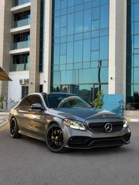 مرسيدس C300 • ٢٠١٧ • حادث