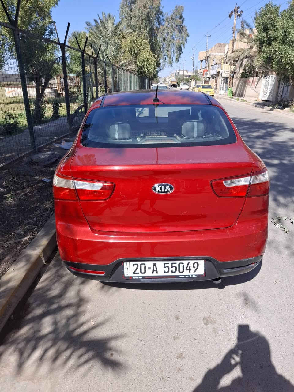 السلام عليكم
كيا ريو ٢٠١٥ امريكي 

رقم ديالى مشروع وطني

بسمي السيارة وهزتها جديد بهذا الشهر 

وسنويتها لسنة ٢٠٢٨ 

حادثها بونيد وجاملغ عكس السايق بدون دواخل 

سونارها موجود 

والباقي كلة كدامكم 
سعرها ٨٤ وبيها مجال

*********** بغداد ابو دشير

