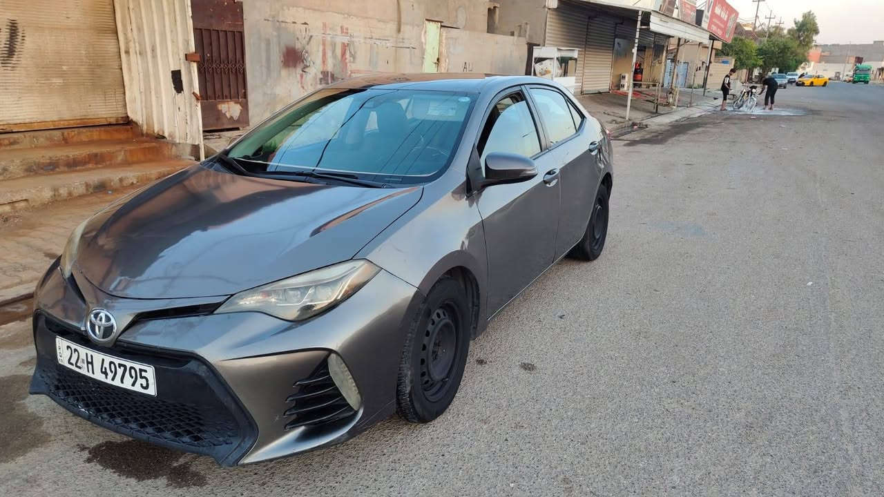 كورلا 2018 se محرك 18 ماشيه ٧٠ ميل كير محرك شرط بلادي السياره جاهزه ضرر فقط بونيد والسونار بالمنشور
مكان كركوك وطوز السعر ١٣٠
 ***********
