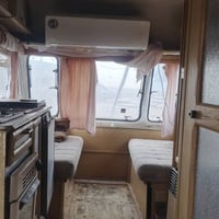 كرفون متنقل حديث كهربائي 🕹🔋🔌 تتفئة ثلاجة منام مطبخ صحيات كامل جاهز من ...