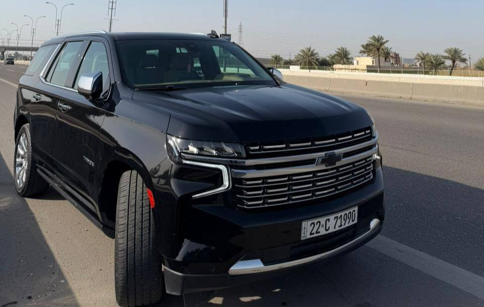 تاهو بريمير 2022 سعر جدآ مناسب 
ماشيه 49 الف كيلو متر خليجي وكالة 
المنصور اعلئ موصفات بلتاهو عليه ppf السياره 
كلش جديده رقم اربيل تحويل مباشر عنوان 
السياره بغداد الدوره الرقم ***********
