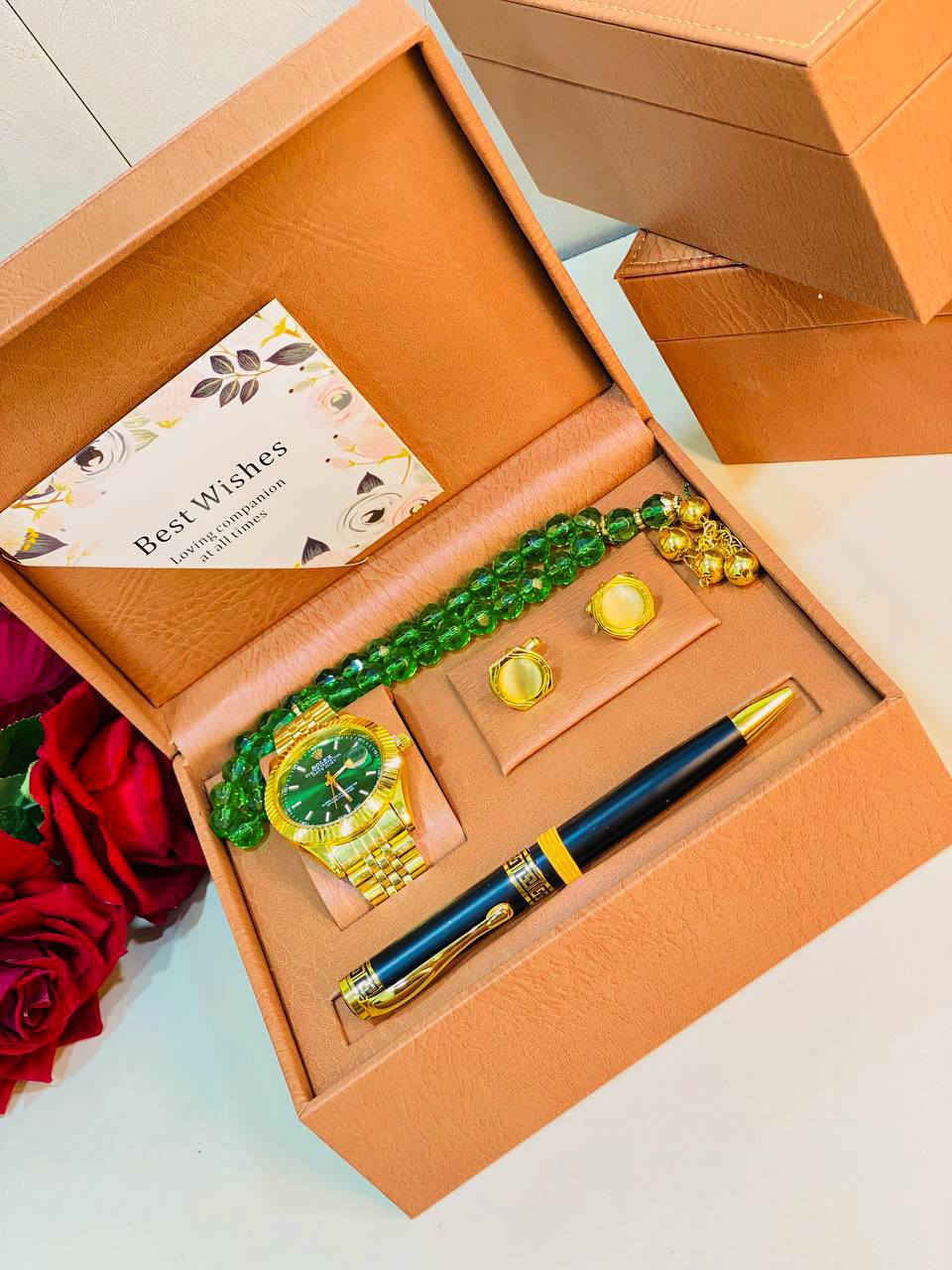 لان انتو تستحقون كل شي مميز  احلا واجمل بكج مميز رجالي تهدوا للأب او للحبيب او الاخ او اي غالي عليكم

🎁 البوكس مكون من :
ساعه رولكس + مسبحه + قلم + ازرار بزمه + كارت معايده 

❤️‍🔥-أناقة الرجل تبدأ من ساعة يده 💋
رولكس ROLEX 🔥

✅مقاومة للماء 
✅مقامة للخدش
✅لون ثابت
✅ علبة الماركة
✅طلاء ثابت , ضد الخدش
✅تحتوي على تاريخ
❤️‍🔥- ساعة
❤️‍🔥- مسبحه حجر 
❤️‍🔥- قلم 
❤️‍🔥- ازرار بزمه 
❤️‍🔥- كارت معايدة 

سعر البوكس 20


**إذا كنت صاحب هذا الإعلان وتريد حذفه لأي سبب، رجاءا أرسل رسالة إلى الدعم الفني**