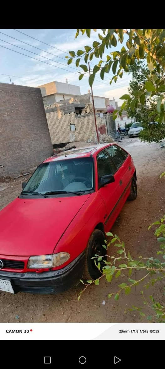 سلام عليكم
اوبل استره للبيع موديل ٩٢ رقم بغداد السياره بلاديه بدون قطره صبغ كل نقص مابيه كير محرك مكفول
مكانه الفلوجه
السعر ٣٥$
للأستفسار اتصال على الرقم
***********
