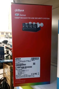 سيستم 2ميكا ضمان سنه  ٤كامرات صوت وصوره شركه دهوا  هارد ٥٠٠ كيكا