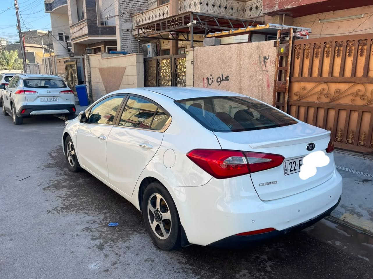 السلام عليكم 
مكلف بنشر مكلف بنشر 
سيراتو 2014 خليجي بدون صبغ 
رقم اربيل بسمي تحويل بشرط 
بيها بارد شبرين تقريبن بل باب باقي السيار مكفوله كير مكينه صدر امامي خلفي تخم تاير  تبريد ثلج امانه الله 
مكاني بغداد السعر 113 
***********
