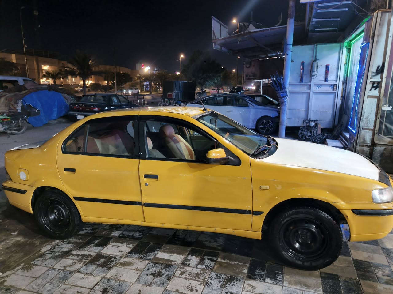 سمند للبيع موديل 2010 رقم بغداد مداور ثاني يوم سياره كهربائيات تخم تاير حداديه كله جديد بس مكينه صاطره كير جديد عنواني نجف *********** السعر 18
