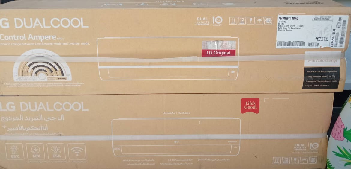 السلام عليكم
متوفرسبالت  LG
2طن انفيرتر  تحكم تلقائي وكالة خوشناو وبسعر الوكاله الجملة
مميزاته هي :- 

1. ميزة التحكم الأمبيرية من خلال جهاز ICA الجديد بتقنية البلوتوث.

2. وجود فلترين للحماية من الجزيئات الضارة.

3. تقنية الشفرة الذكية GOLD FIN (طلاء الشفرات بالذهب لمقاومة الصدأ). 

4. التشخيص الذكي لأي مشاكل في الجهاز.

5. التحكم به من خلال تطبيق LG ThinQ. 

6. خاصية بلازما ماستر للقضاء على 99.9% من البكتيريا الموجودة في الغرفة.

7. ضمان ضاغط المزدوج لمدة عشر سنوات.

الي جاد بالشراء    يتصل بالرقم 

***********
