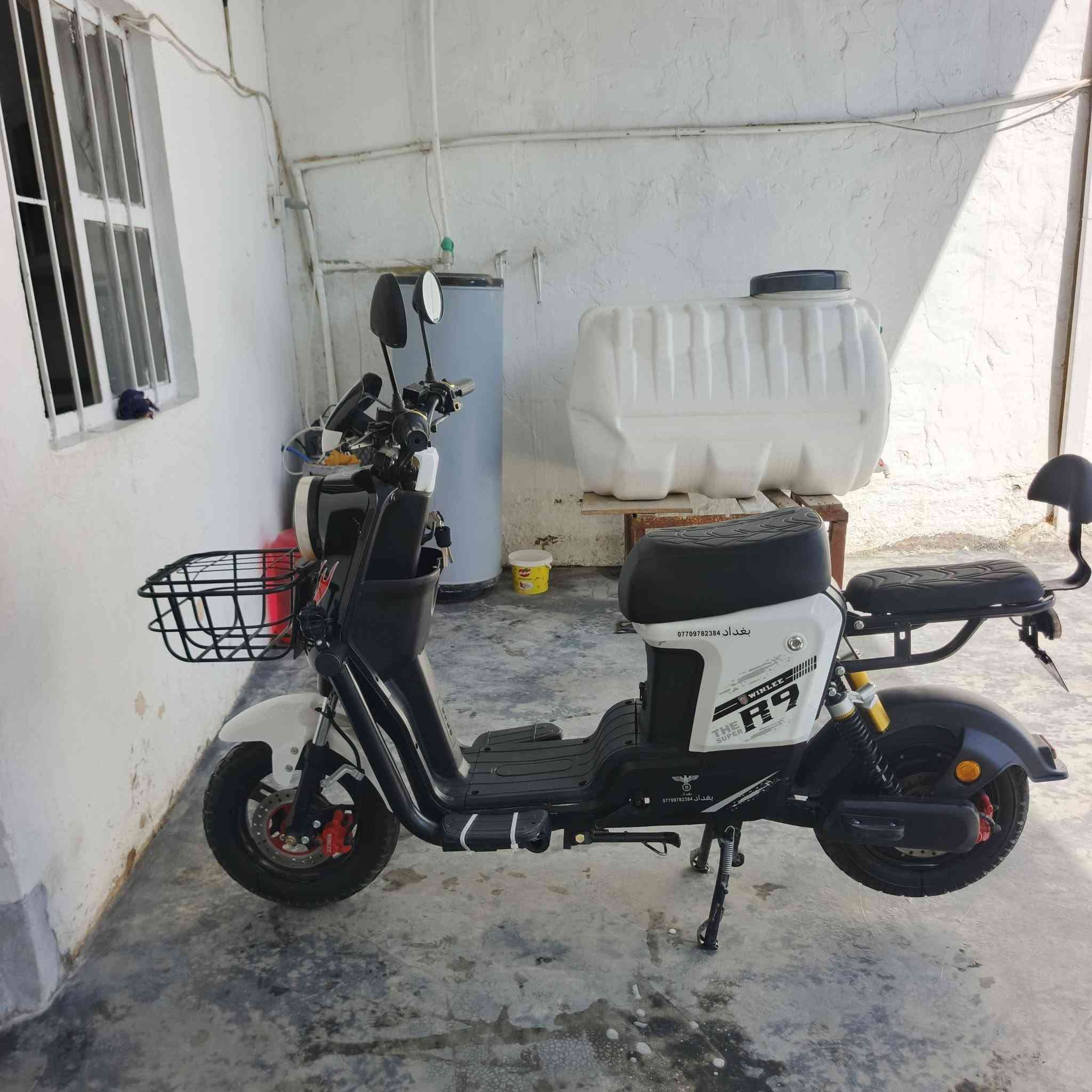 ***********/دراجR9موديل٢٠٠٢٦بطريات جديدةودراجةمفولةمابيهة نقص سعر٥٥٠وبيمجال
