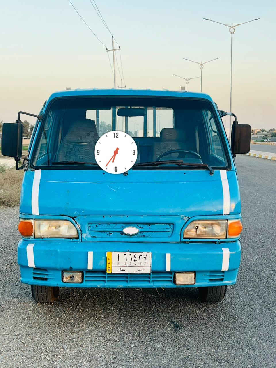 ع بركه لله كيا بنكو موديل ٩٦ رقم انبار سياره مكفوله كفاله عامه شاصي رقم شاصي إشعار مثبت كير محرك اكسل باور كله شرط سياره بلاديه بدون صبغ شرط التحويل سعر ٥٣ وبيها مجال 
مكان الأنبار رمادي 
الاتصال 
***********
