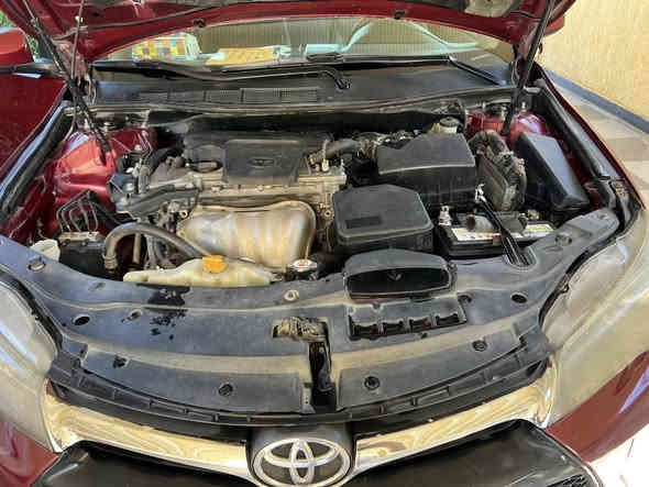 كامري 2017 وارد امريكي
الفئه XsE فول
مكينه 4 سلندر
كير ومكينه مكفولات ماشيه 118 
حادثها بنيد وجاملغ شرط بدون دواخل
وبيها 4 قطع صبغ بدون دواخل 
سونار ويا الصور البارحه سويته 
وين ما اتريد افحص
سنويه ساقطه صار سنه
السعر. 138 وبي مجال قليل
مكان السياره الضلوعيه
***********
