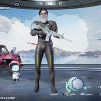 حساب ببجي • مستوى ٧٧ • انفور الثلجي ماكس