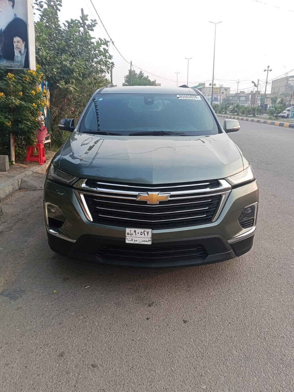 السلام عليكم سيارة شوفرليت ترافيرس موديل 23 مكينه 6 سلندر 3 قطع تبريد السيارة  ماشي ٢٠  السيارة جديده كارتون مواصفات Lt  كشنات سياحي الاستفسار الاتصال ***********
- ⁠قيادة ذاتيه - تحديد مسار 
- ⁠مثبت سرعة - نقاط عمياء 
- ⁠رادار امامي مانع تصادم 
- ⁠حساس امامي خلفي 
وباقي المواصفات المعروفه ايرباك سليم ماطاك
