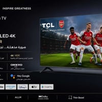 TCL ٥٠بوصة • ٤K QD-Mini • ١٤٤Hz VRR