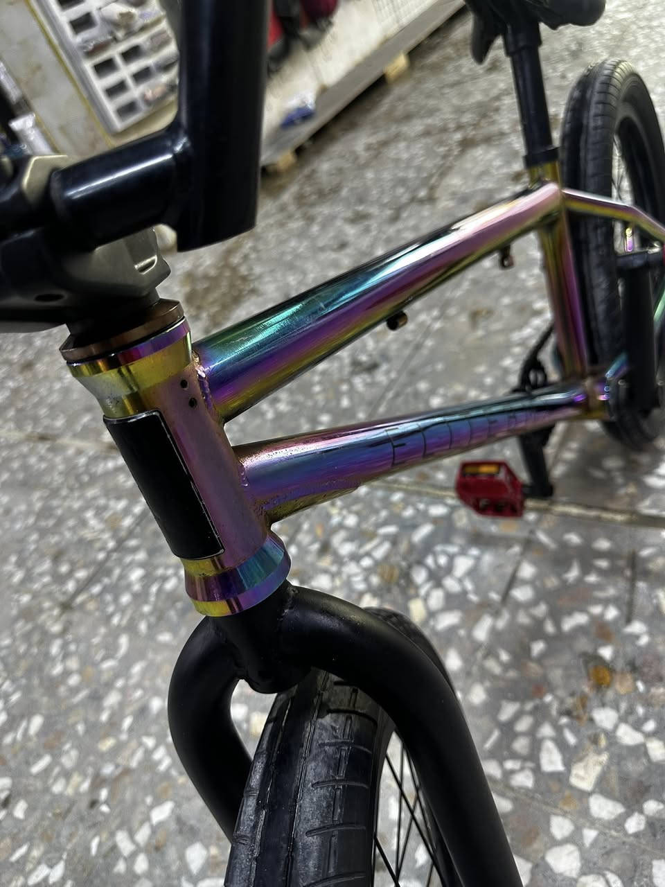 يالله
بايك للبيع. سعر 300 الف توصيل جميع المحافضات

نوعELITE BMX اتوقع القطعه الوحيده بالعراق
البايك7 الوان نظيف جداً حديث وبايك مال محترفين

وزنه11 كيلو

سرج جلد حصان اصلي 

سكان4 قطع 

رگبه عاليه

فول بولبرن

التايرات : حجم 20.45 عراض اكبر حجم .

نوع المكينه : ELITE Destro صوت عالي 9سنون

البايك فول كوستم قطعه وحده من نفس تصنيع
مستخدم قليل


**إذا كنت صاحب هذا الإعلان وتريد حذفه لأي سبب، رجاءا أرسل رسالة إلى الدعم الفني**