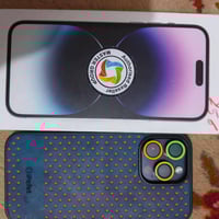 ايفون 14 برو ماكس بطاريه 97  ذاكره 256 لون ماروني ماستر السعر خاص لتوا...