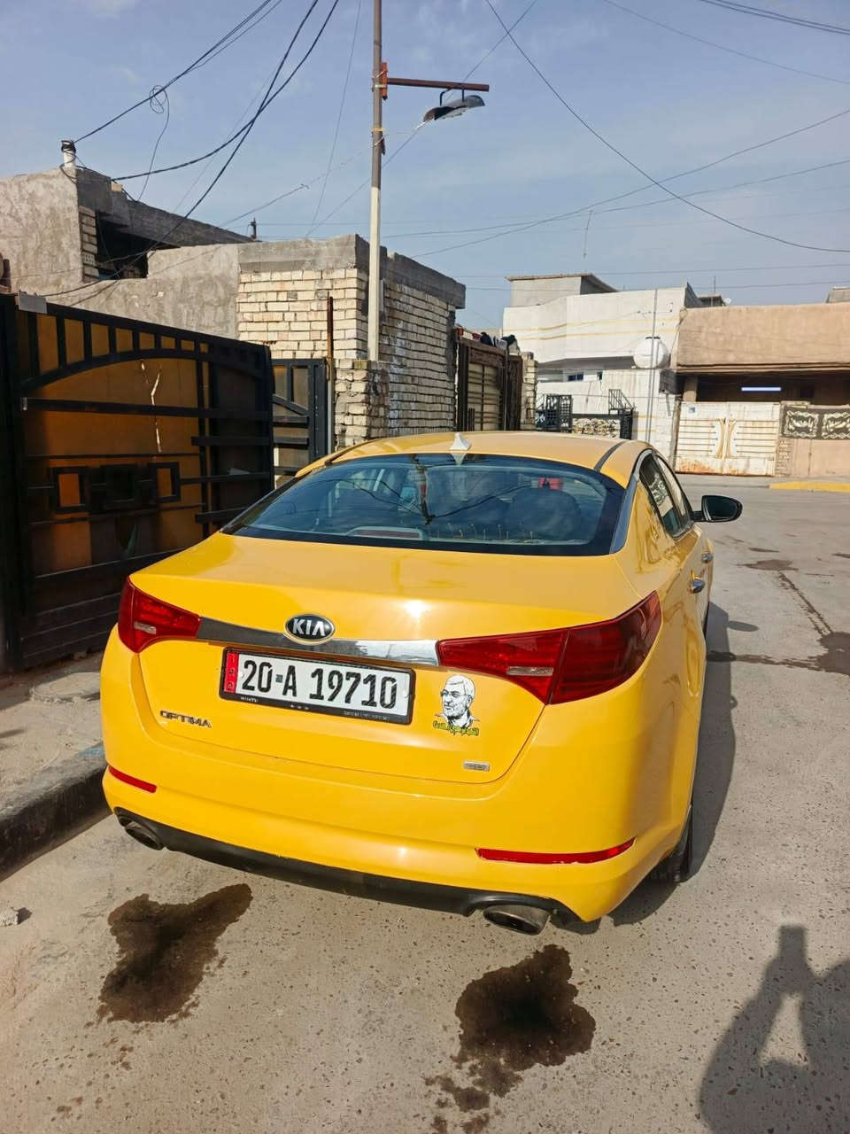 سلام عليكم
كيه اوبتمه 2013 رقم ديالئ  أمريكي ضرر جامل امامي فقط لباقي ليبر واحد  كير مكينه حداديه تخم تاير كله مكفول باتري ليوم شديته مكان السياره بغداد الزغفرانيه
هيه وغرامات مصفره بإسمي تحويل ثاني يوم 
غير متواجد عله الفيس مكلف بنشر رقم صاحب السياره
***********
