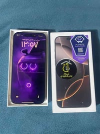 آيفون ١٦ برو ماكس • ٢٥٦ • بطارية ١٠٠٪