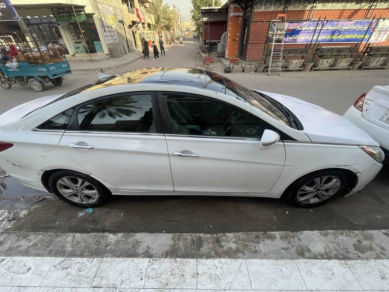 سوناتا 2011 وارد أمريكي,
GDI 2400
رقم بغداد أنكليزي بأسمي تحويل ثاني يوم
مواصفات فول الفول فئة S 
-كشنات جلد•تدفئة•
-شاشة بلادية 
-كاميرا خلفية
-فتحة
-بصمة
-قطعتين تبريد
كير مكينة خير من الله
تبريدها ثلج
صدرها 75‎%‎
بيها مشط ستيرن

حادثها بابين عكس السايق مبدلات وكالة ايرباك تكمة طاك بنفس الجهة 
وعندك الچاملغ الامامي بي شخطة موضحة بالصورة
والچاملغ الخلفي هم بيه معجون كذلك موضح بالصورة 
واكو تگشير بالبنيد وبالقمارة هم موضحة بالصور فقط،
 
السعر 104 وبيها مجال للطبيبين🤍

مكاني بغداد-الغزالية.
***********
