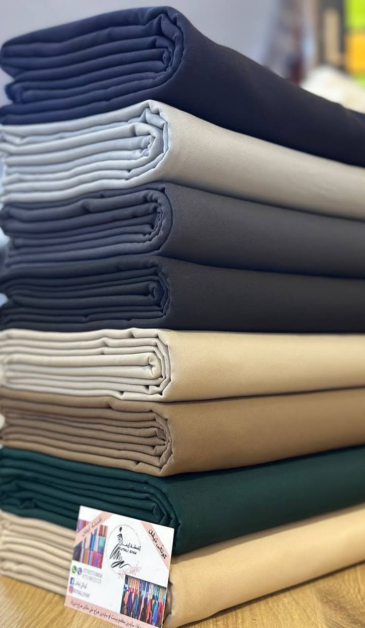 تخفيضات تخفيضات تخفيضات
انواع موديلات قماش شتوي وبهاري خاص للفساتين وعبايات ونفانيف وتراكات وقميس وجاكيت وكيلود وتنوره بأسعار مناسبة جدا جدا
سعر متر واحد فقط ٣٠٠٠ دينار
سعر مترين ونص ٧٥٠٠ دينار
يوجد خدمة توصيل كل محافظات ٦٠٠٠ دينار
يوجد خدمة توصيل داخل كركوك ٣٠٠٠ دينار
العنوان كركوك ره حيم اوه سايدين مطعم شيخه 3 او خلف توب ستي للاستفسار *********** واتسات ماسنجر
