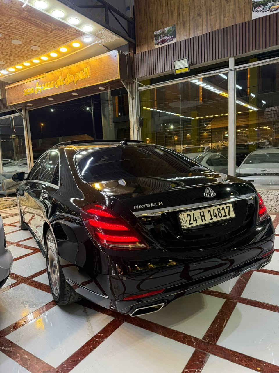 S550 2014 
للبيع بسعر 385 $ شراي بخدمتك 
S550 2014 محدث مايباخ 
مكفوله من الصبغ فقط بارد شبر جوه قبق البانزين 
مغلفه ppf ضمات 10 سنوات 
المواصفات فول بنوراما شفط ابواب وصندوق شاشات والخ 
سياره جاهزه بدون كل نقص رقم هزه جديد باسمنه تحويل مباشر  مكاني بابل معارض طريق النجف
*********** حلة, بابل
