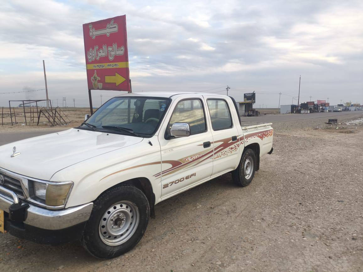 سلام وعليكم سياره للبيع تويوتا الفين 2001رقم سليمانية سياره مال جناي مابيها نقص مكفوله من صبق بس بلقبق البانزين شويه صبق فقط باور ستيرن سعر98 تبريد مكان سياره ديالي العضيم ***********
