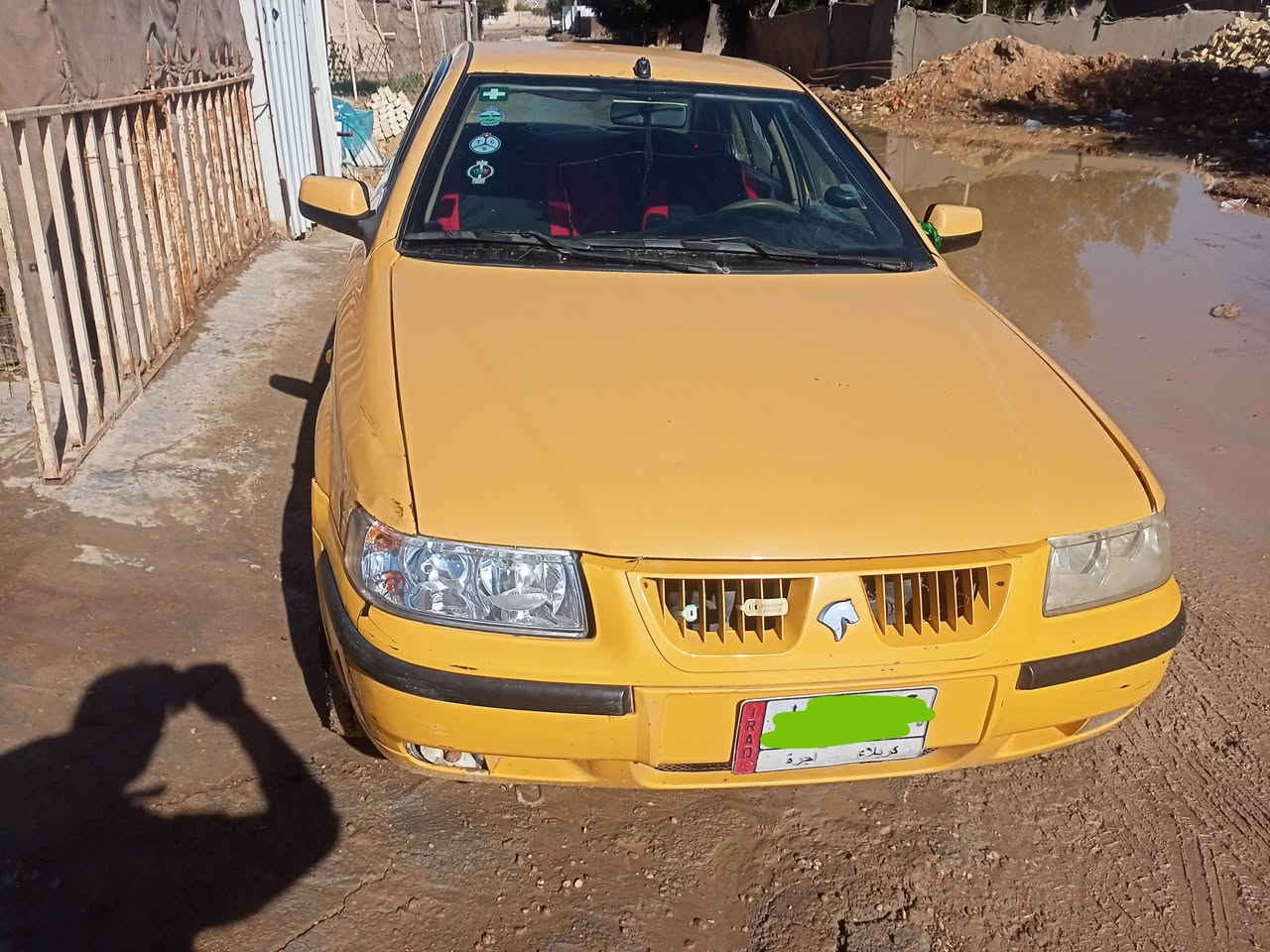 السلام عليكم 
سمند موديل 11
رقم كربلاء 
السياره جديده مكفولة من الضربه كير مكينه تبريد تخم تاير كله جديد
مكاني بابل المركز للاستفسار ***********
