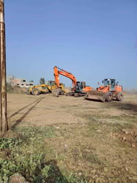 صلاح الدين • حفارة شفل كريدر • حفر أساسات