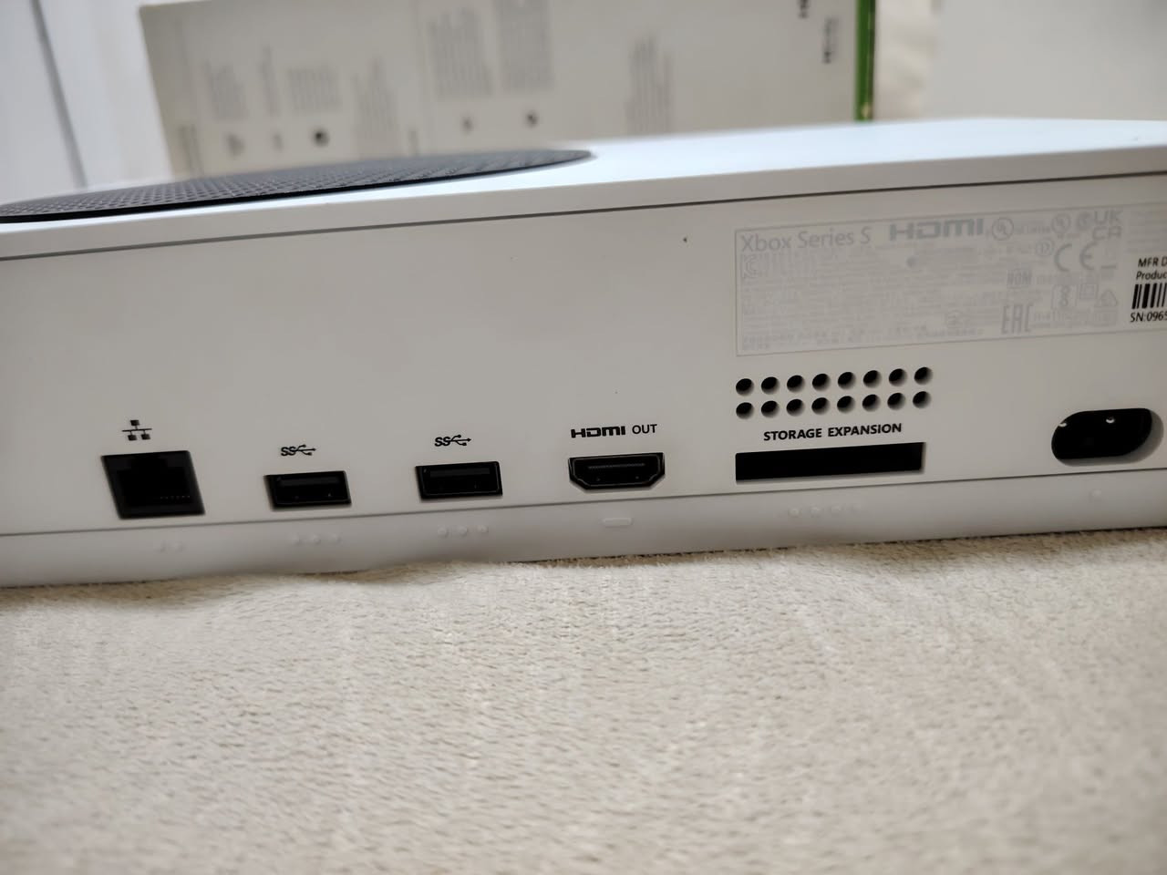 اكسبوكس سيريس اس ذاكرة نص تيرا نظيف ومكفول من التصليح مشتري جديد كارتونة اصلية بدون جوستك السعر 330 وبي مجال مكاني النجف


**إذا كنت صاحب هذا الإعلان وتريد حذفه لأي سبب، رجاءا أرسل رسالة إلى الدعم الفني**