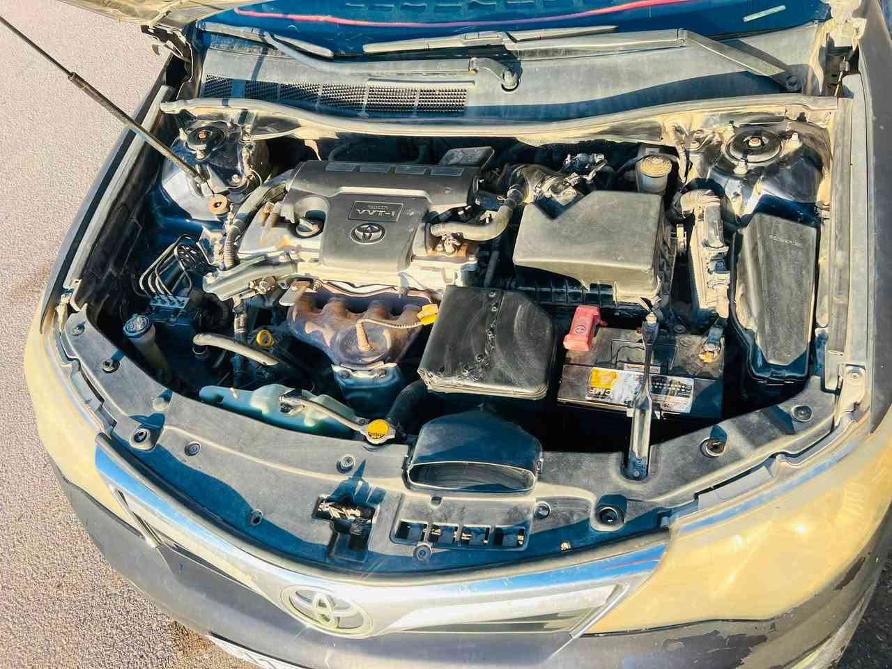TOYOTA CAMRY- 2014  وارد
المحرك 4 سلندر 2500
اللون چويتي
شاشة
التبريد فول
مثبت سرعة
كامره خلفيه 
المقاعد بتحكم كهربائي
السيارة ب أسمي 
.
العنوان: محافظة المثنى ( السماوة )
الهاتف: ***********
السعر: 110 وبي مجال بسيط
