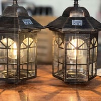 فانوس شمسي • توصيل • ديكور