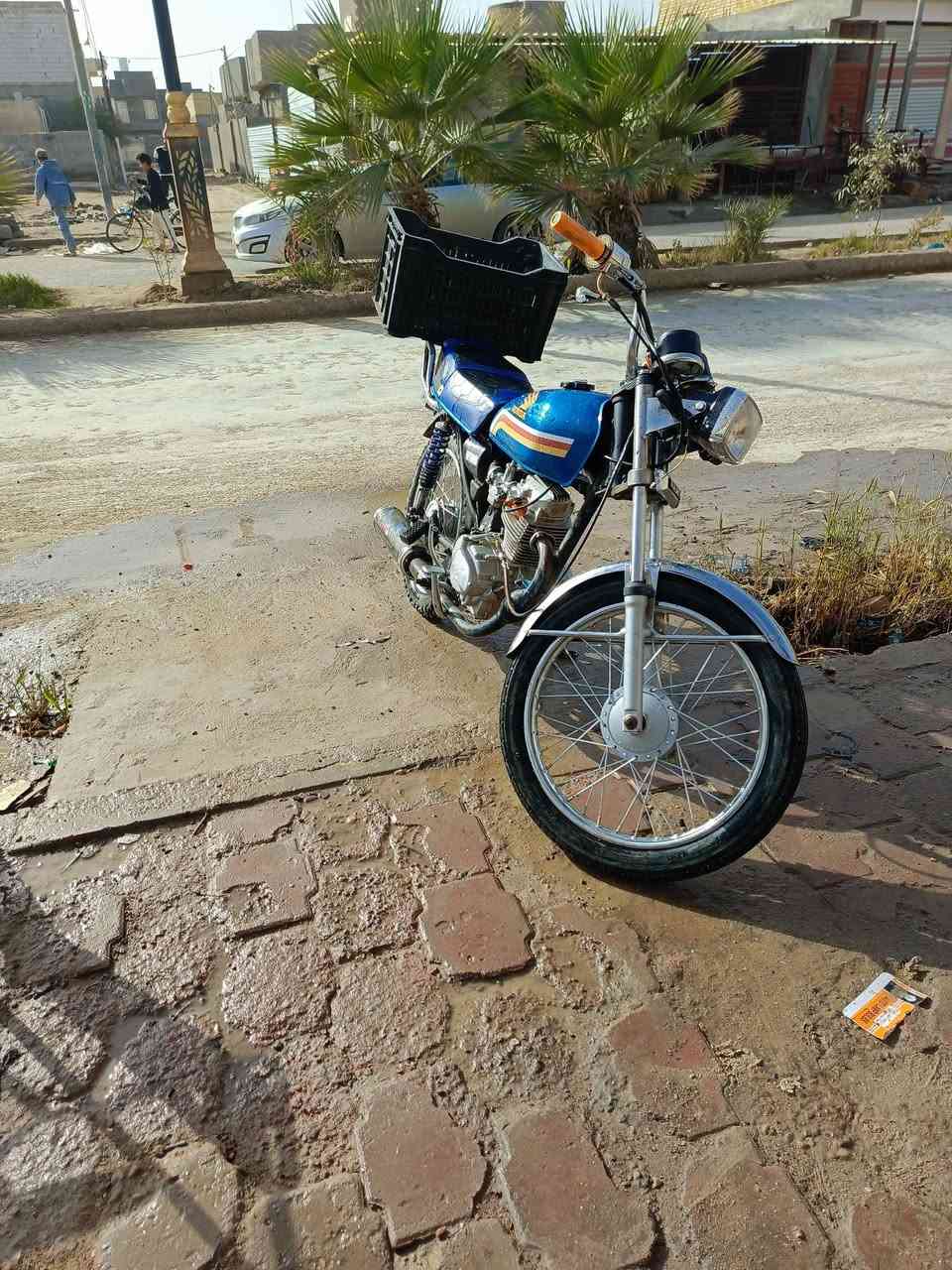 السلام عليكم دراجه للبيع تعمير جديدالسعر750مكاني الغراف ***********
