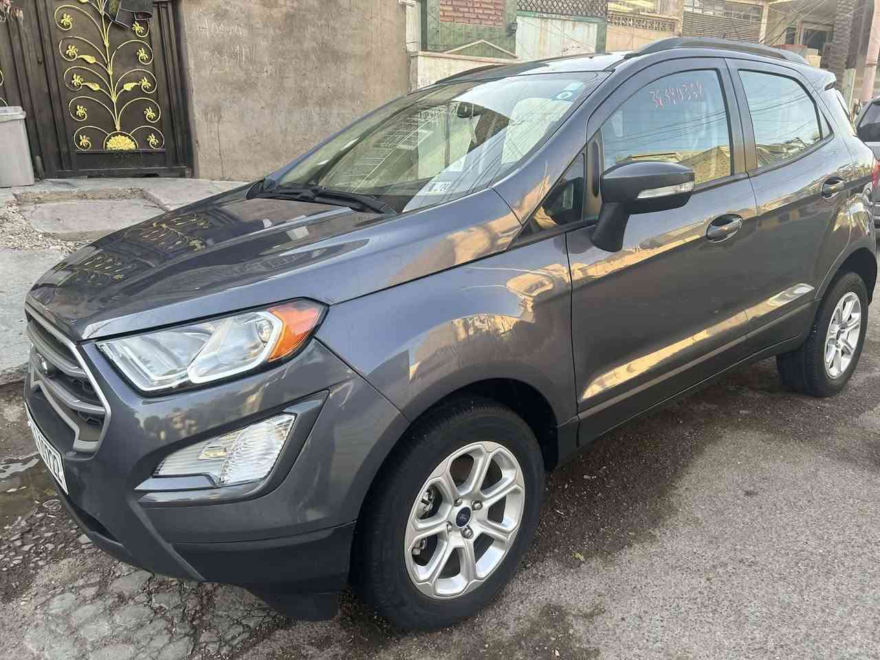 سلام عليكم شباب فورت ايكو سبورت موديل ٢٢ حادث موجود باالصور ربع بنيد صبغ وجاملغ مواصفات السياره فول فتحه شاشه كشنات تدفئه بصمه تشغيل وبيبان ماشيه ٢٢ كامله من كلشي سنويه بأسمي ترقيم جديد السعر ١٢٠ بيه مجال مكاني بغداد اي استفسار ***********
