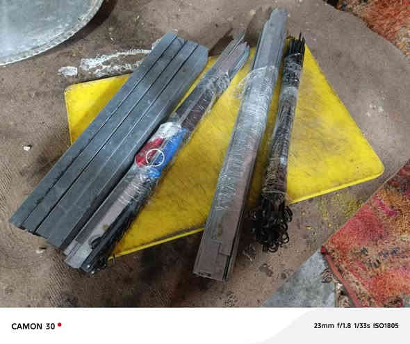 عدة مشاوي كاملة للبيع
تخته + شياش كباب فافون

شياش معلاك + مساطر كباب

+بعض النواعم
السعر : 45 ألف 
📞 ***********
متوفر واتساب 
المكان كربلاء كربلاء
