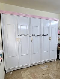 مودرن حديث  كنتور 5 باب حسب الطلب قياس العرض ٢٧٠ سم  ميز مكتبي  التطعي...
