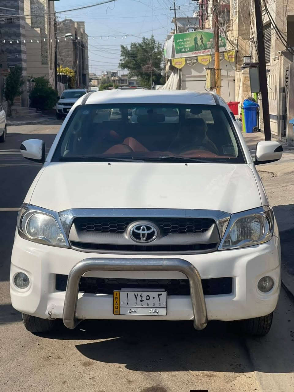 سلام عليكم تيوتا هيلوكس2011 سعودي جملق الايمن مبدل وال دعاميه الاماميه مبدله وباردات قليله بيها رقمها بغداد مشروع وطني
شاصي 12 ماشيه245 ميكنه كير مكفولات تبريد ثلج❄•••سعرها185وبيها مجال ***********
