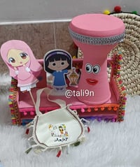 🩷ماجينة ياماجينة 🩷 تتوفر لدينا دنبك طباعة صورة الطفل بالوان زاهية وبسع...