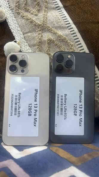 ايفون 13 برو ماكس اجهزة نظيفة كلش
ذاكرة 128
السعر 575
الجهزة مبدلات شاشة اصلية من الشركة الجهزة وتر برو
التواصل ***********
العنوان بغداد البلديات تقاطع الكهرباء
