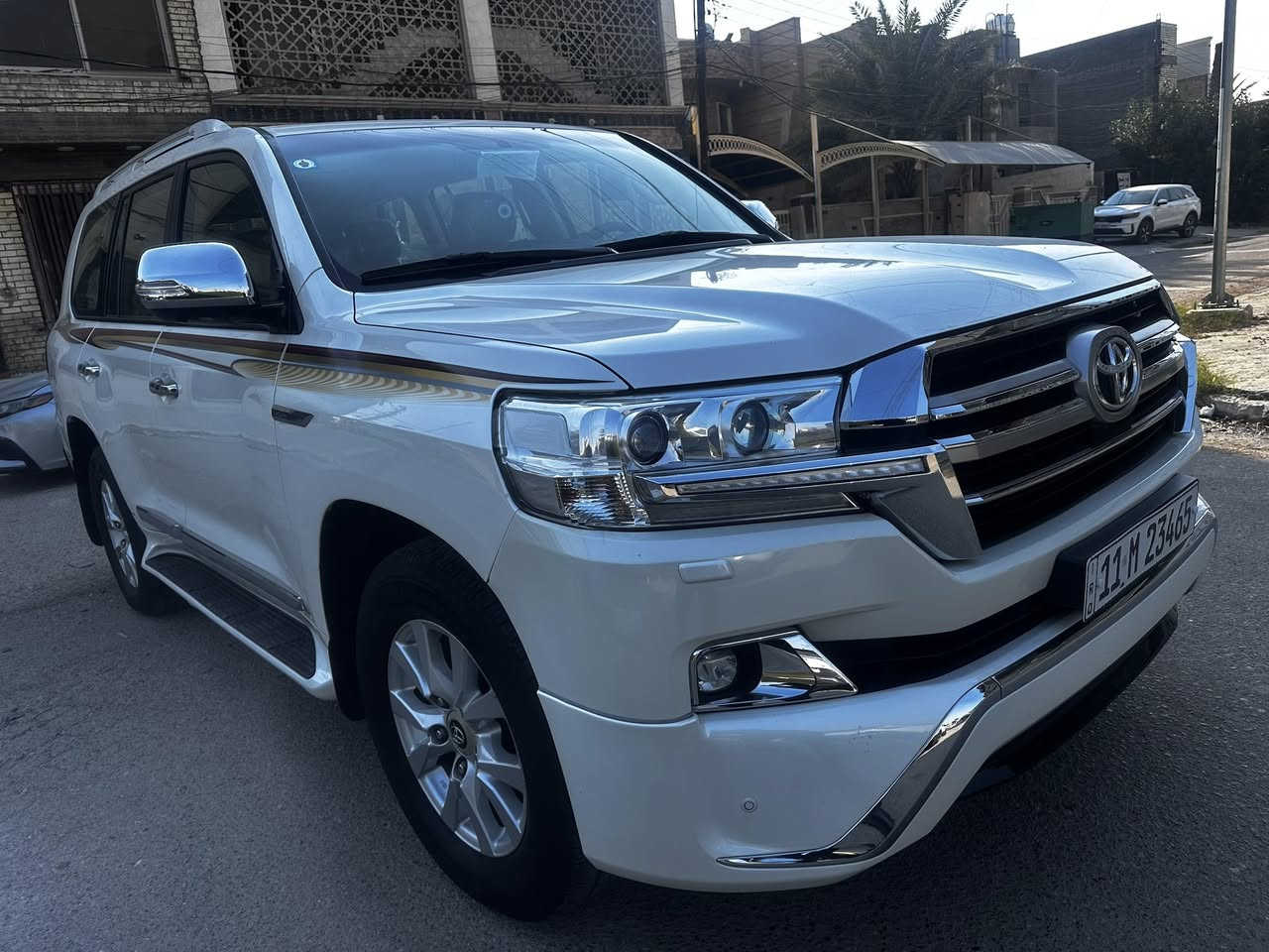 السلام عليكم الاخوه الأعزاء لاندكروز فطيميه موديل ١٧ مكفوله من الضربه والصبغ فول موصفات ٦سلندر مكينه ٤٠٠٠ رقم بغداد الجديد ابسمي بيها بارد مقدار ٣ شبر بل باب مال سائق ورش بل دعاميه الاماميه الجزء الأعلى البلاستك مكانها بغداد العامريه السعر ٤٦٥ ورقه مجال بسيط جدا 
***********
