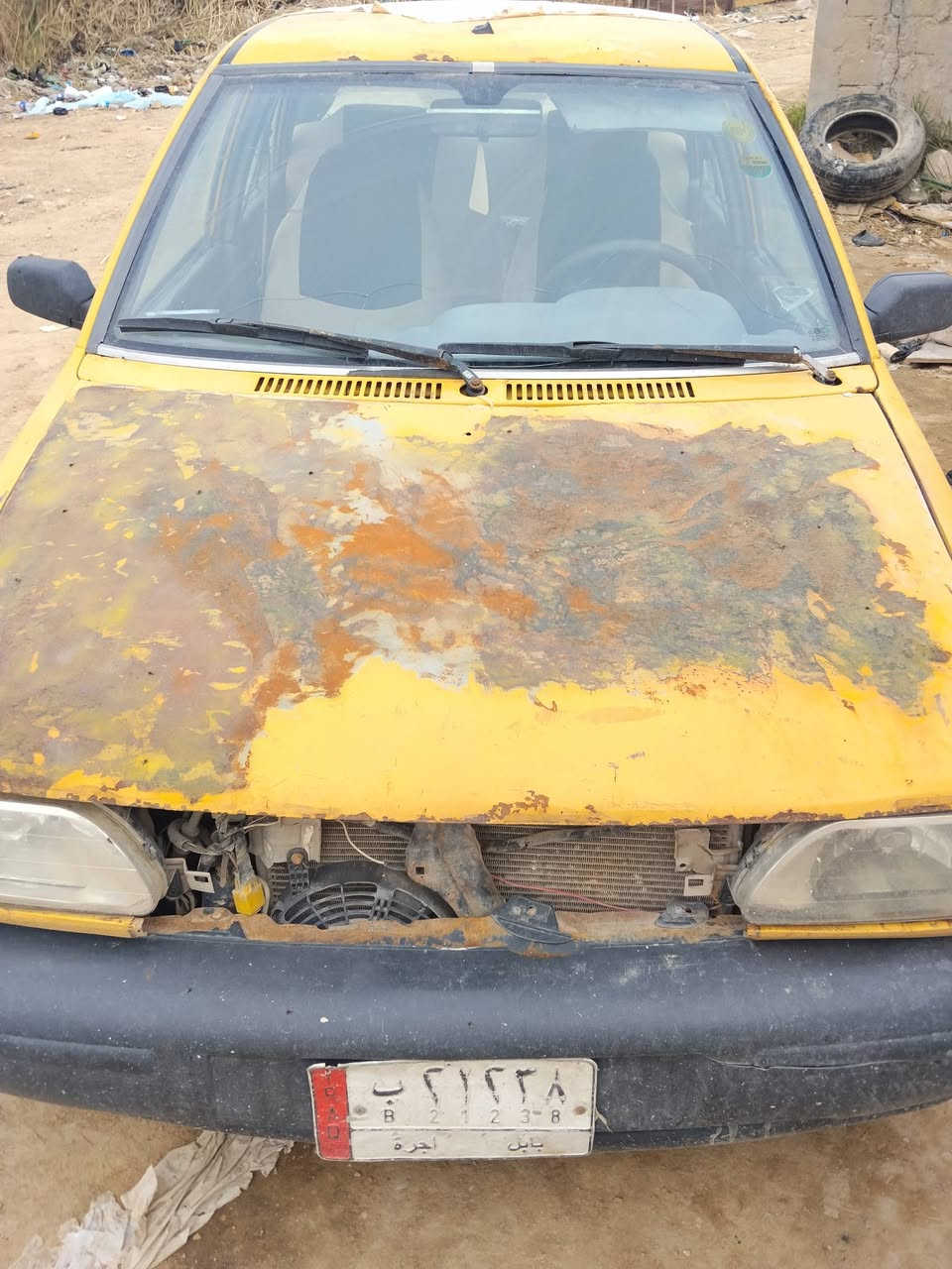 سلام عليكم سايبه موديل 12 مكينه جديده كير حداديه بيه دبل وره وبوربين امامي شواصي معمره هيئه عليه 400 راعيه موجود بيع مستعجل 15 وبيه مجال باقي تفاصيل ع رقم 
*********** مستعجل ع بيع
