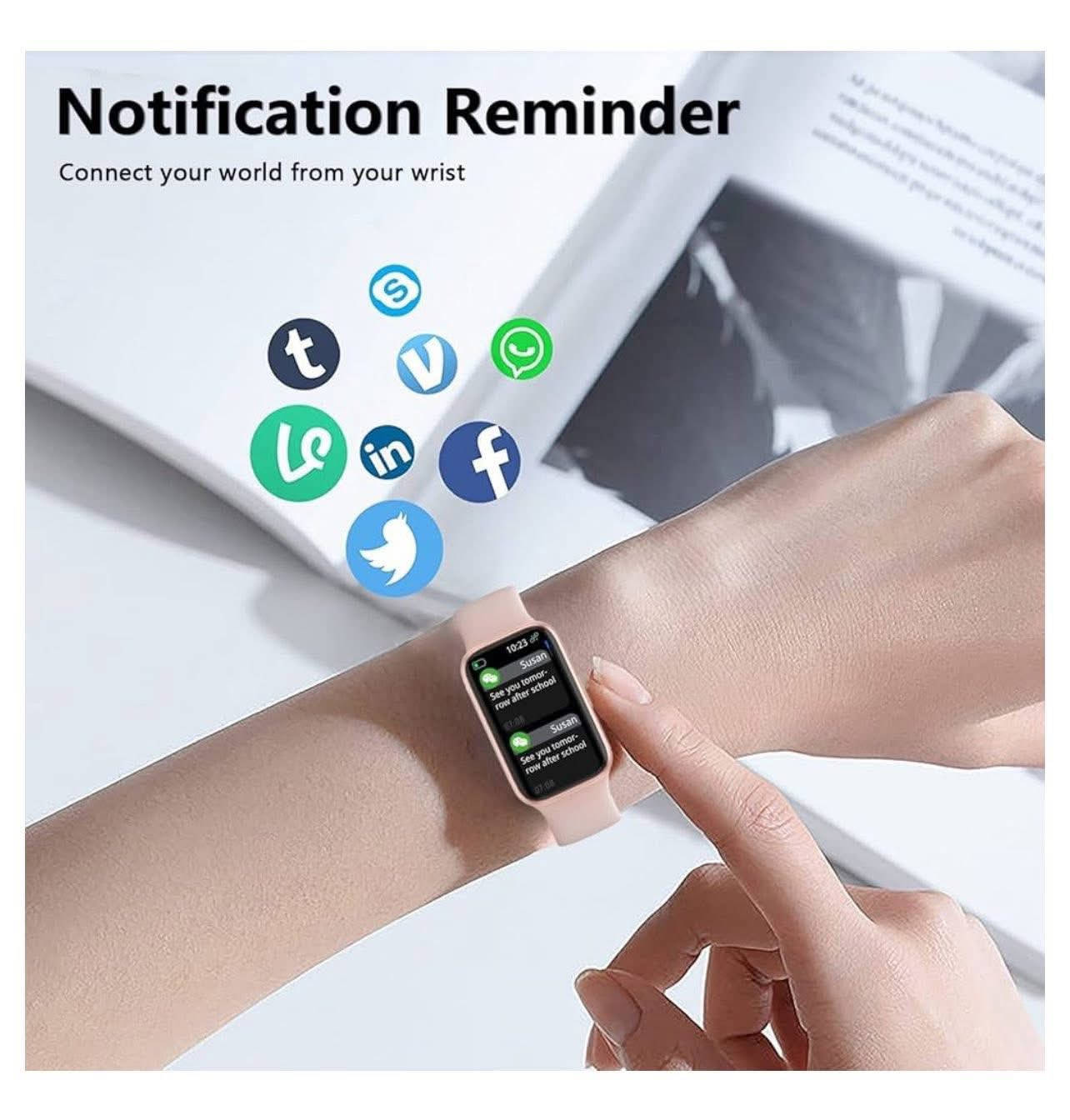 ساعه ذكيه ترهم ايفون واندرويد شاشه لمس & تتبع لياقه & مقاومه للماء & قياس معدل ضربات القلب والاوكسجين . 
السـعر 12 مع توصيل بغداد ومحافظات ( فحص بوجود المندوب )💙💙💙


**إذا كنت صاحب هذا الإعلان وتريد حذفه لأي سبب، رجاءا أرسل رسالة إلى الدعم الفني**