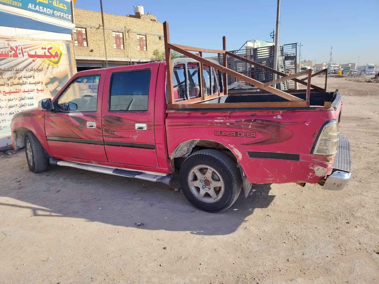 يالله سلام عليكم خوان بيكم فتون لبيع
سياره جاهزه من كهربايات حداديه مكينه كير تبريد جاهزه
جاهزه سياره صاقطه سنويته صار 7سنوات
رقمه ألماني بدون تحويل
اتعهدلك من سرققه ولعشاير وين ما تريد
مكان سياره ناصريه سعره25وبيه مجال لطيبين
***********
