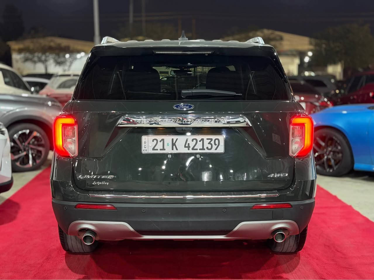 فورد اكسبلور (LIMITED موديل : 2023
السعر 220$

اللون : اخضر

حجم المحرك : 2.3. 4 سلندر)

رقم الشاصي مرفقة مع صور

LIMITED : المواصفات

بصمة ابواب

بصمة تشغيل

تشغيل عن بعد

شاشة كبير لمس

شاحن هاتف لاسلكي

360 كاميرة

هاند بريك بصمة

اوتو هولد AUTO HOLD

اوتو ستارات AUTO STARD

AUTO STOP اوتو ستوب

رادار امامي تحديد مسار)

رادار جانبي نقاط عمياء)

رادار خلفي (التحذير من الاصطدام

حساسات امامي

حساسات جانبي

حساسات خلفي

نظام ECO

NORMAL نظام

SPORT نظام

داخل ليد LED

تحکم استيرن

استيرن كهربائي

استیرن هیتر

كشنات جلد

كشنات كهربائي

كشنات خزن + ميموري

کشنات تبرید

کشنات هیتر

صندوق شفط كهربائي

لايتات LED ليد وعدسة زينون

بكلايتات LED ليد

ويل كروم

تفاصيل اكثر الاتصال على ارقام التالية

*********** عنوان كركوك معرض سي بورد
