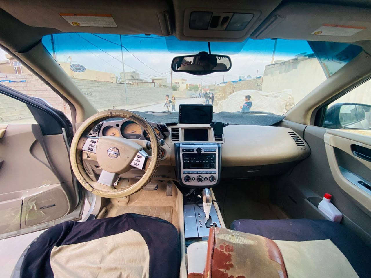 سلام عليكم ورحمة الله وبركاتة  نيسان مورانو موديل 2005رقم سليمانية سنويه لل 30بسمي شرط تحويل او وكالة دفتر بانزين محرك كير شرط محرك 6 فول كشانة جلد شاشة  كامره ستم سماعت +دمام  تبريد ثلج.تدفئه نار كهربائيت كله شغله  بونيت مبدل بلادي والباقي شوف العين سياره مال بيت  سعر 73وبي مجال موجود فيس او وتساب *********** مکان  كركوك
