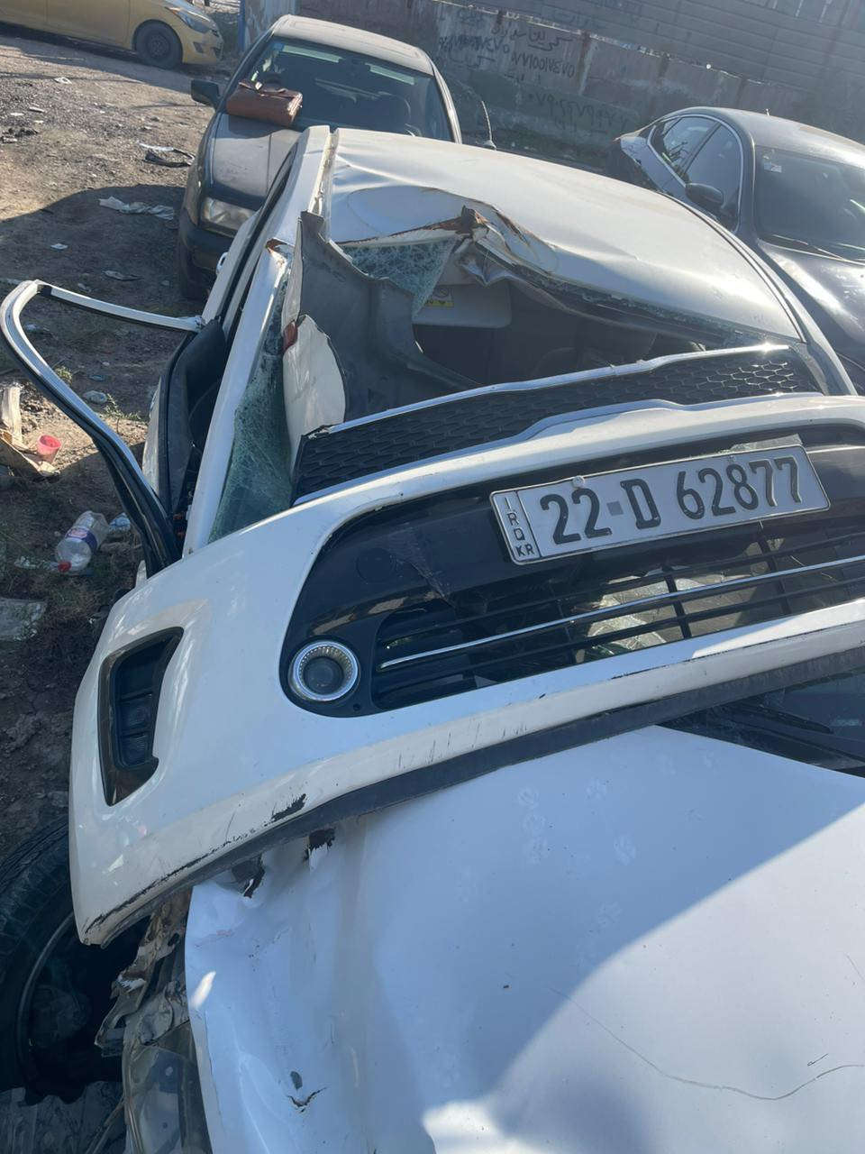 كيا بيكاس موديل 20 متضررة كير ومحرك كفالة وبيها بعض القطع مابيها شي رقم أربيل الجديد وهزة جديدةسعرها 40 ورقة وبيها مجال للاستفسار (***********)
