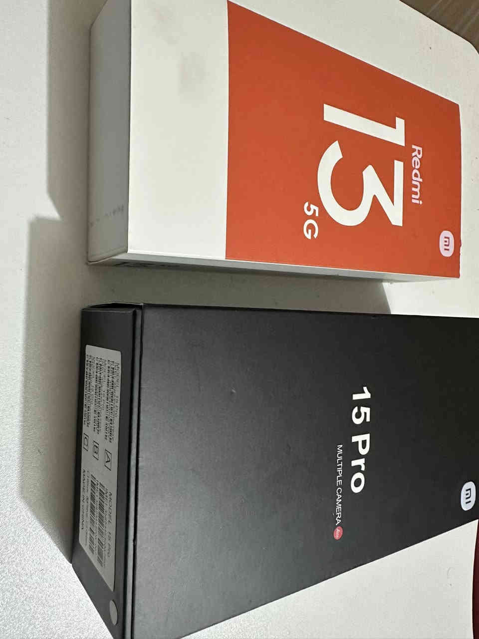 تلفونات مال امزون عدد2 واحد ريدمي 13 والثاني شاومي 15برو للبيع السعر 225 ثنينهن مكاني كربلاء حي سيف سعد رقم التلفون ***********
