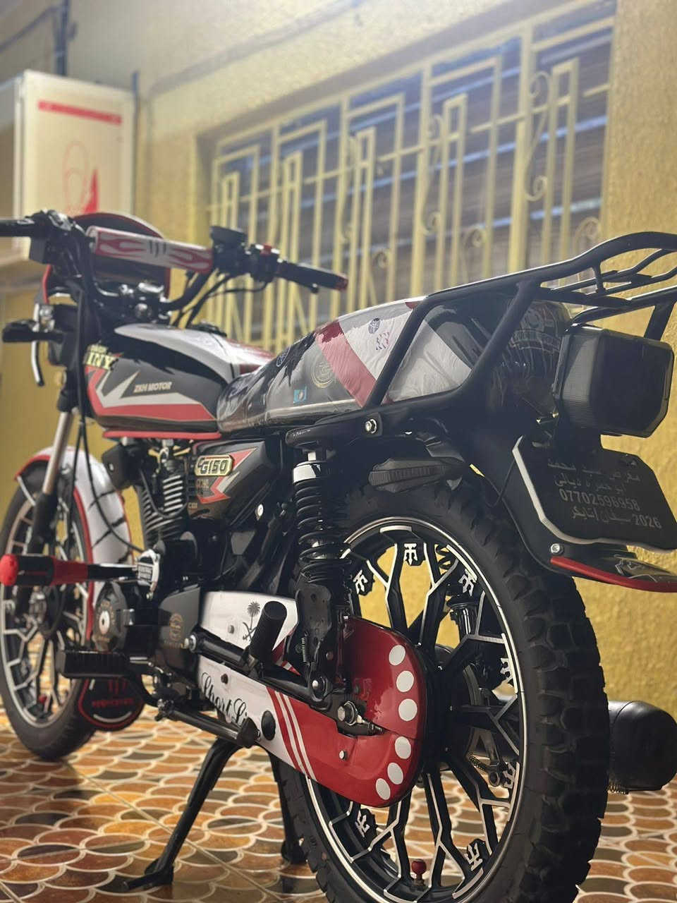 السلام عليكم شباب دراجه موديل 2025 كفاله عامه السعر 750 وبيه مجال للأستفسار الإتصال على الرقم *********** مكان ديالى ناحية ابي صيدا
